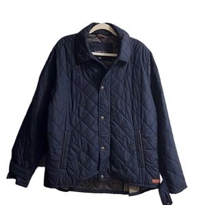Men’s Lands' End Navy Barn Jacket Size Large